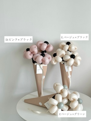 balloon flower stick bouquet【全6色】