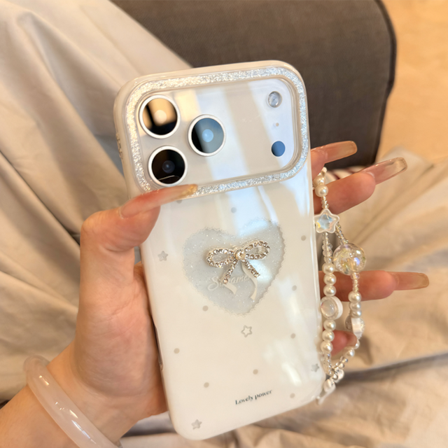 museキラ星ハートのリボンiPhoneケース