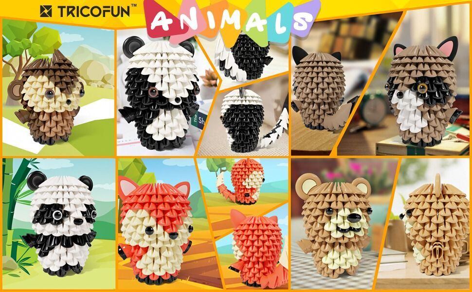 折り紙手芸から生まれたブロック・トリコファン（ペンギン） | PAY ID