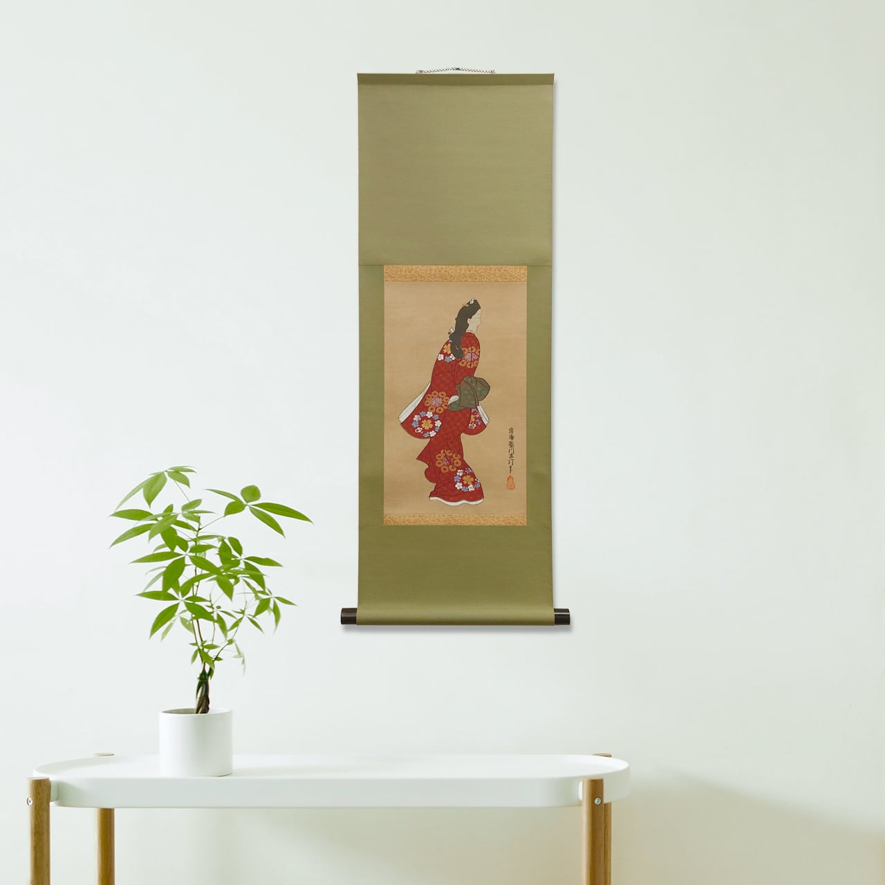 見返り美人図 Beauty looking back / K | KAKEJIKUYA