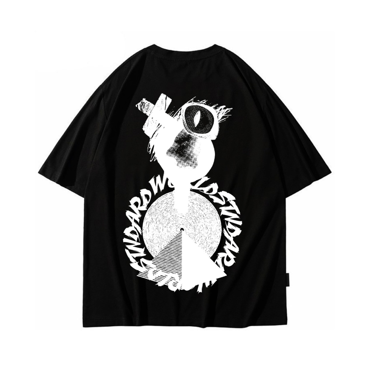 WORLD STANDARD/クルーネックプリントTシャツ/WSHT-073