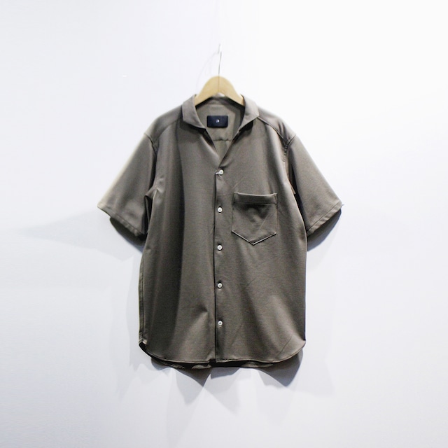 Garage.U.W TWILL PONTE ECHOES SHIRT GREIGE