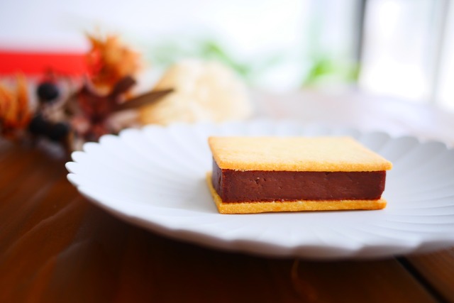 L'Écho de Chocolat（グラスフェッドバターのショコラテリーヌサンド）【1個〜ご自宅用簡易包装】