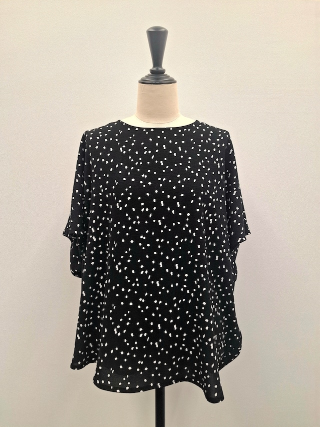 【NEW ARRIVAL】UV・吸水速乾★コクーンシルエット涼やかプルオーバー　