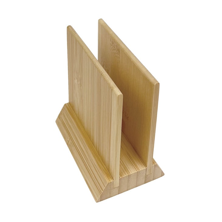 MD-3（白木）（茶） 税抜定価1,200- 溝幅25㎜ メニュー立て メニュー