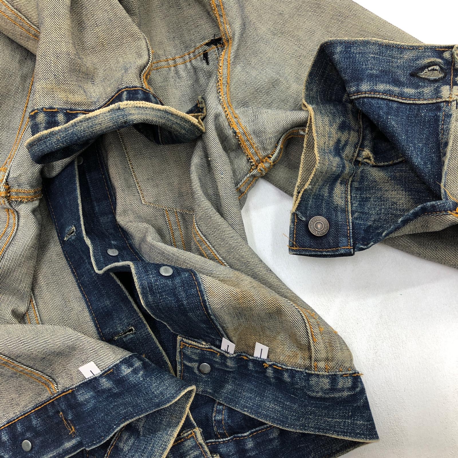 LEVI'S リーバイス 60年代 USA製 70505 4th BIG E 不均等V ボタン裏