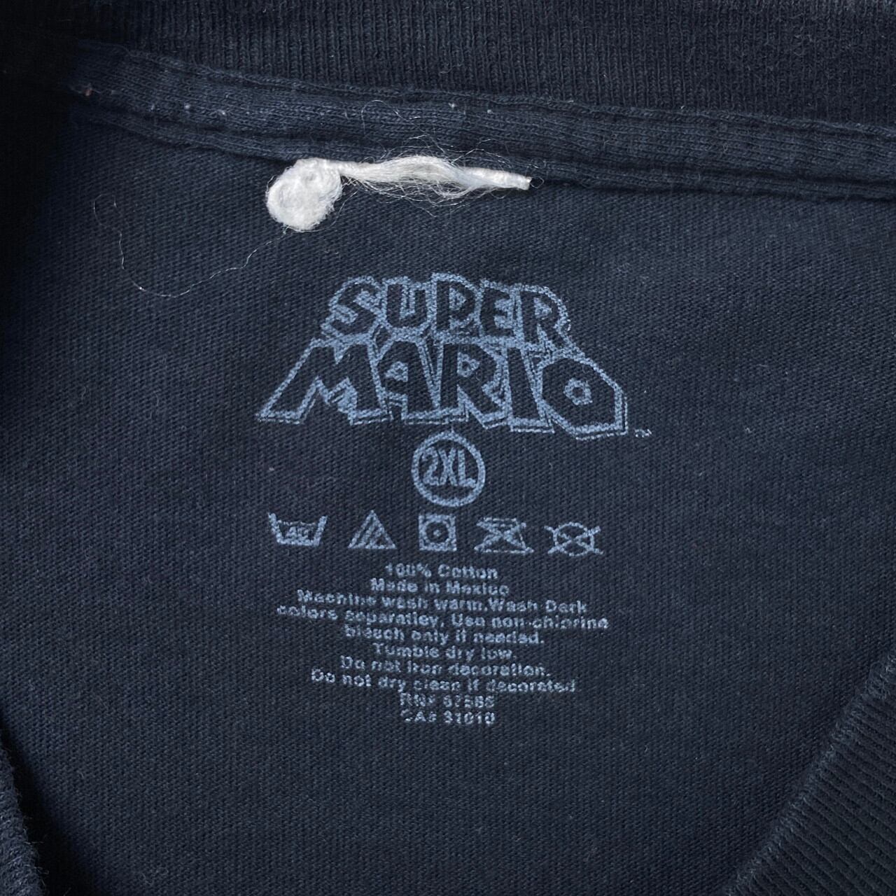 新品デッドストック実写ハリウッド版スーパーマリオTシャツ ヴィンテージ90s 新品デッドストック実写ハリウッド版スーパーマリオTシャツ