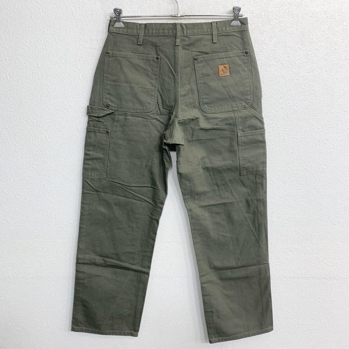 Carhartt ワーク・ペインターパンツ W32 カーハート ダブルニー モス 