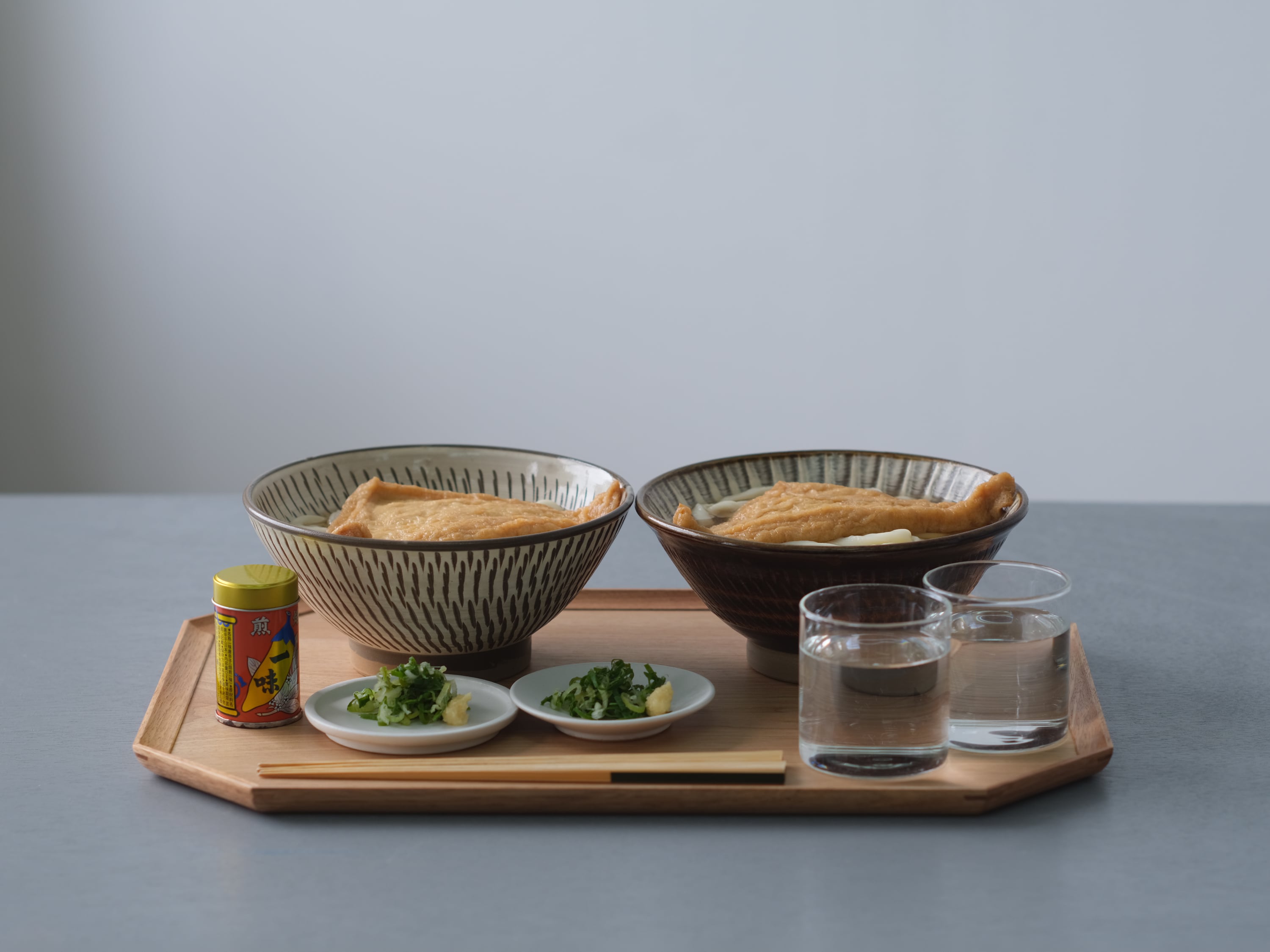 八角トレー・横長 / クルミ | iwakagu STORE