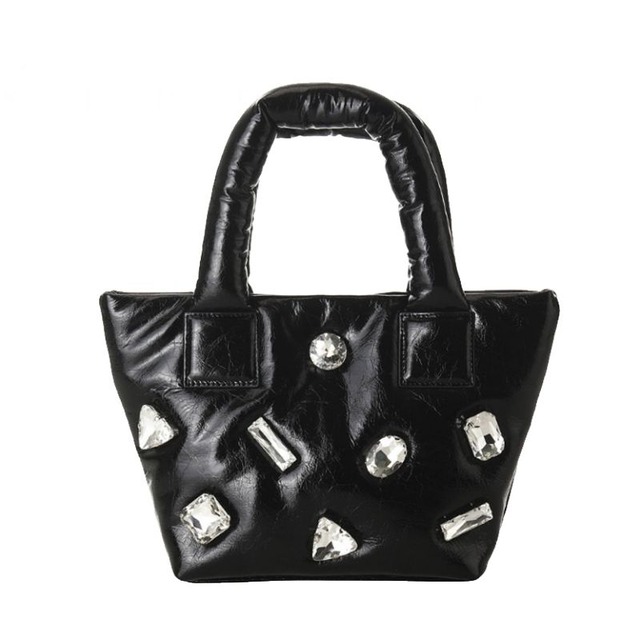 Bijou quilt small tote bag 2 colors　V1012