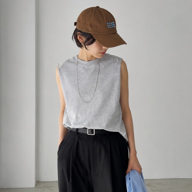 message logo cap　k-2007