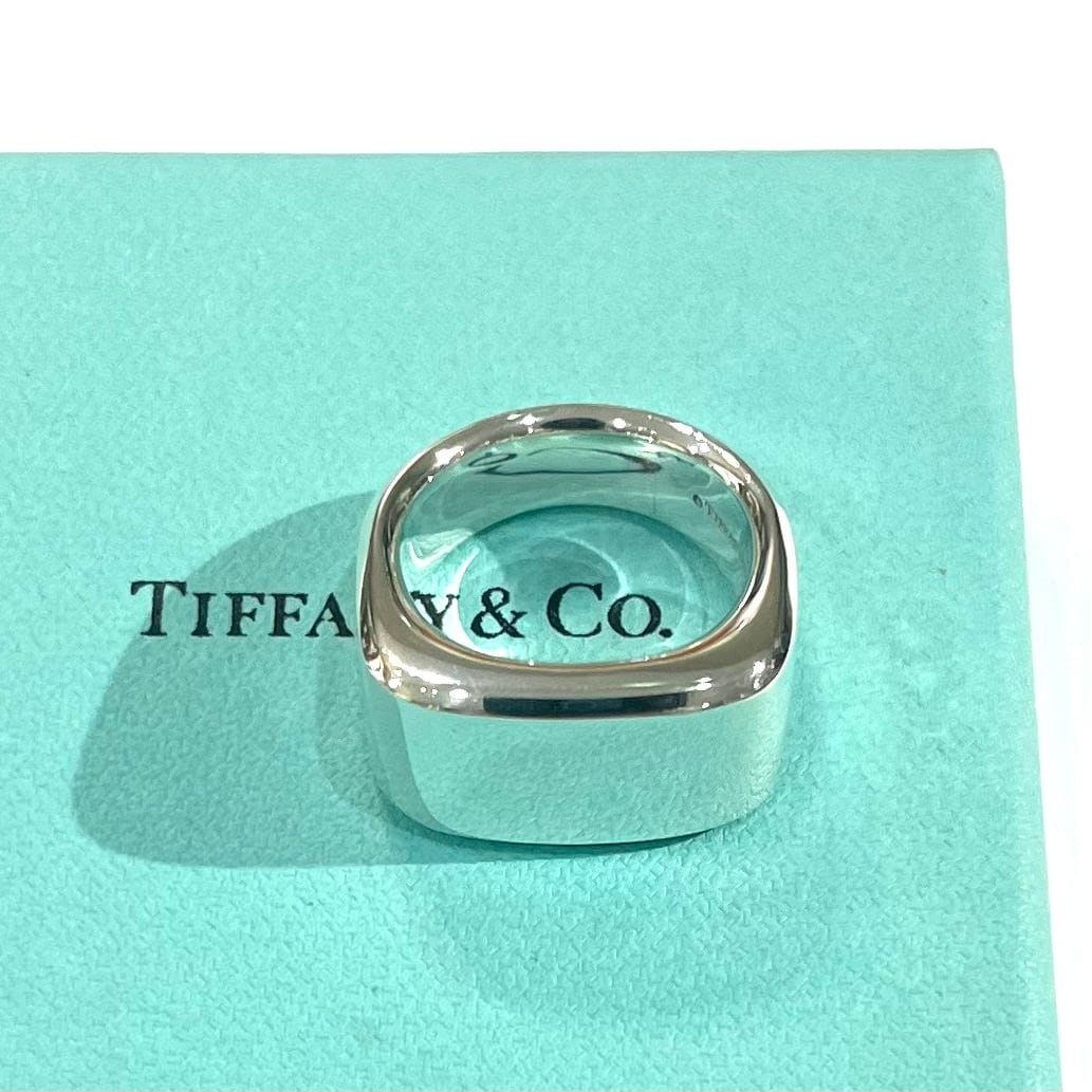 【希少】Tiffany & Co. シグネットリング 希少【TIFFANY&CO】【17号】2949 T & CO MAKERS メイカーズ シグネット