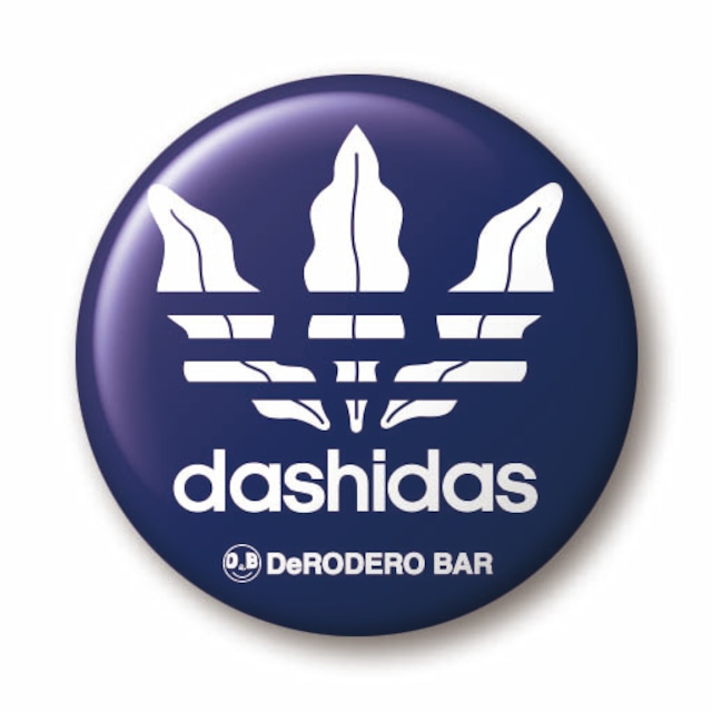 dashidas・缶バッジ32mm