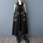 ニッチデザイン  ロングジャケットドレス  30088