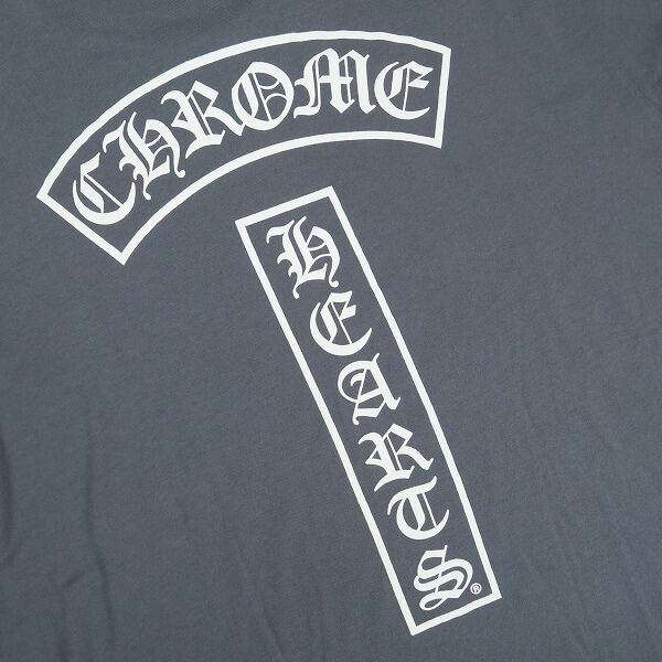 Chrome Hearts ダークグレー Tシャツ　Mサイズ Size【M】 CHROME HEARTS クロム・ハーツ T-BAR SS TEE GRAY Tシャツ