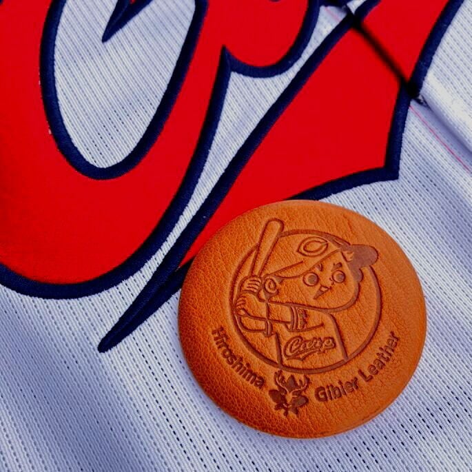 広島ジビエレザー×広島東洋カープ】東広島産鹿革使用☆大人の