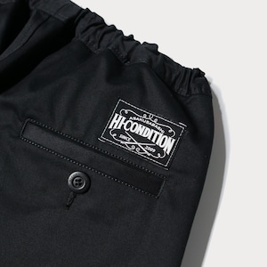 (BLACK) VENTILE STRETCH LONG PANTS