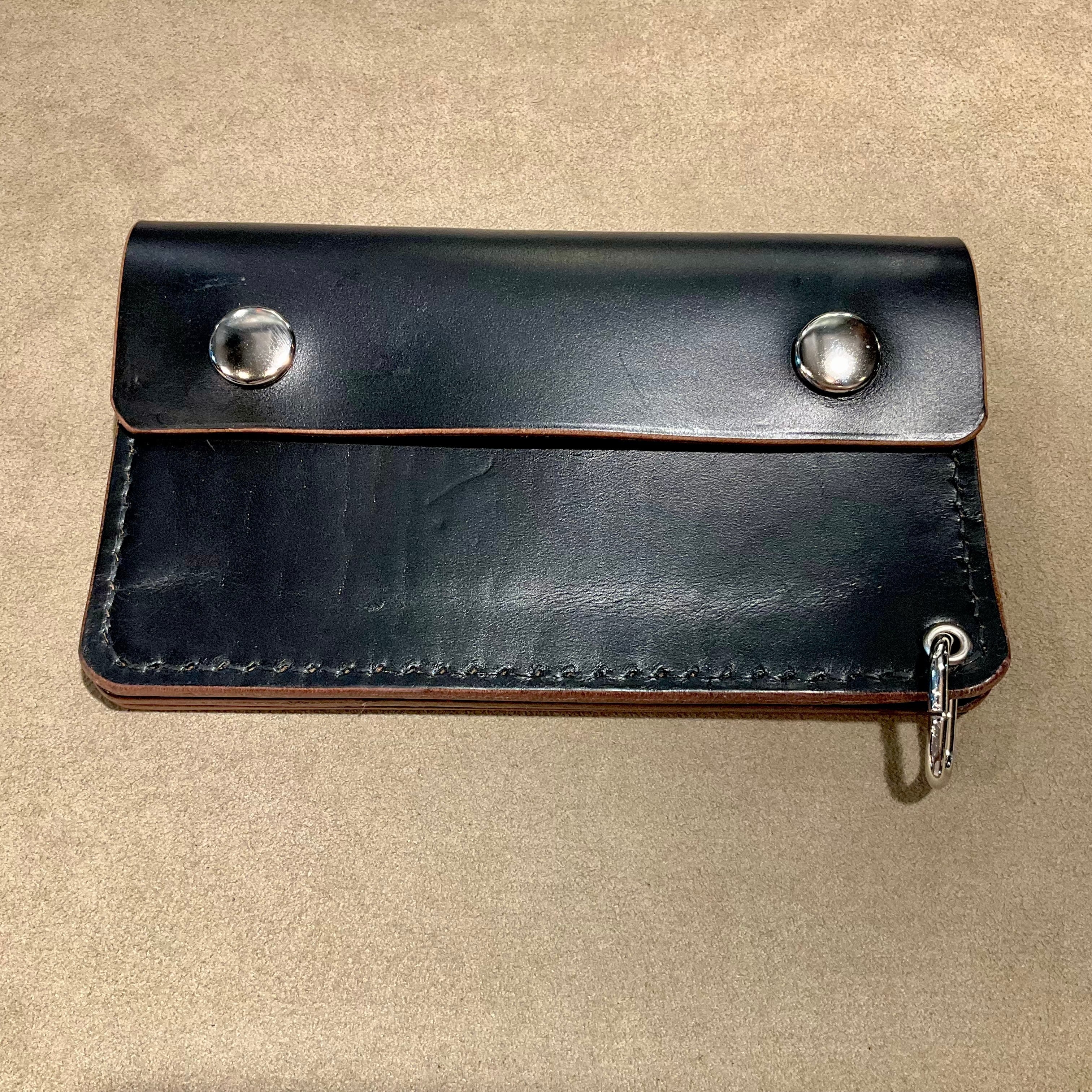 GARLAND Wallets GW08 CHROMEXCEL 茶芯 トラッカーウォレット