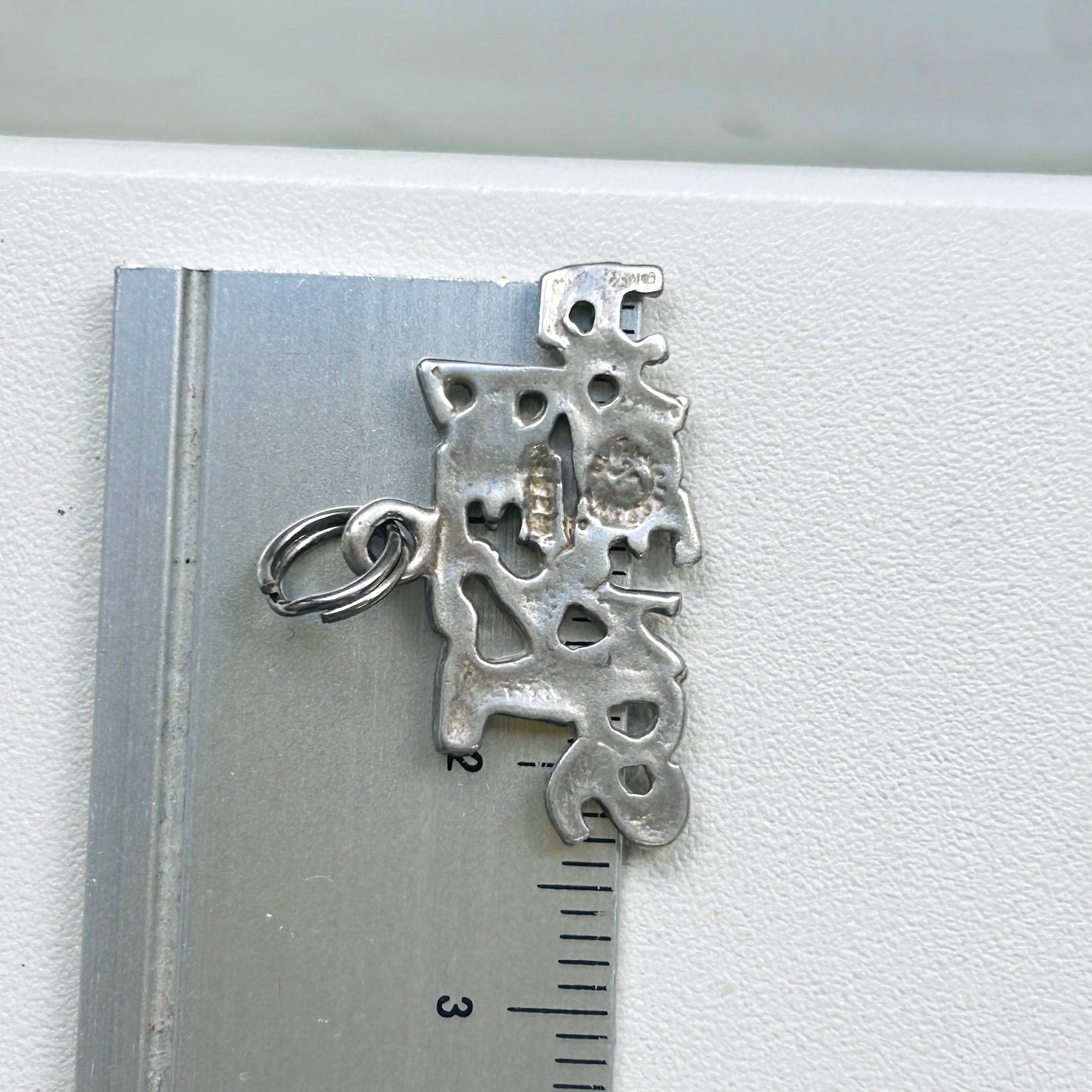 ワイレアシルバー925 彫刻入り チャーム シルバー925 BEST FRIENDSチャーム | Milo Antiques & Vintage