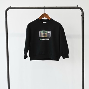 Generator BOSTCK  Camera Sweatshirt【F:160-170cm】Black