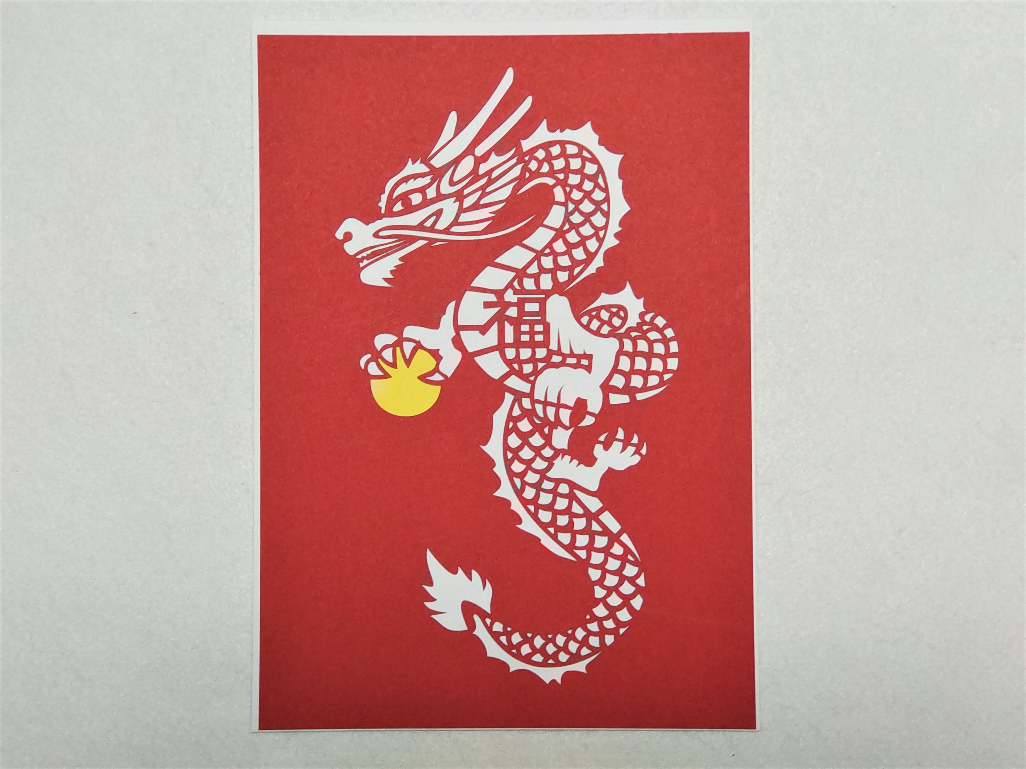 超激レアELMO EDITOR 912 DUAL TYPE早い者勝ち 龍 赤 貼り絵 - その他