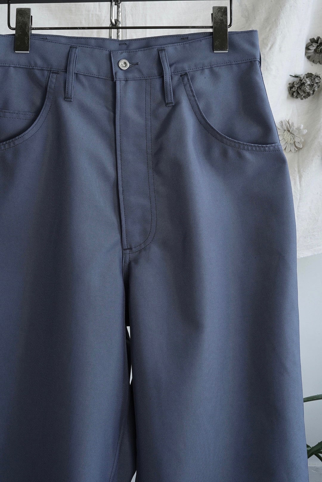 TUKI - 原田服飾研究所 - 5 POCKET POLYESTER PANTS | Brownie