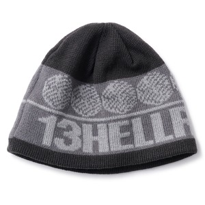 HELLRAZOR / BORDER BEANIE / CHARCOAL/ASPHALT