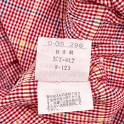 80s 90s ビンテージ◆McGREGOR マクレガー チェック柄 BD ボタンダウン 半袖 シャツ Lサイズ /メンズ /アメカジ/日本製