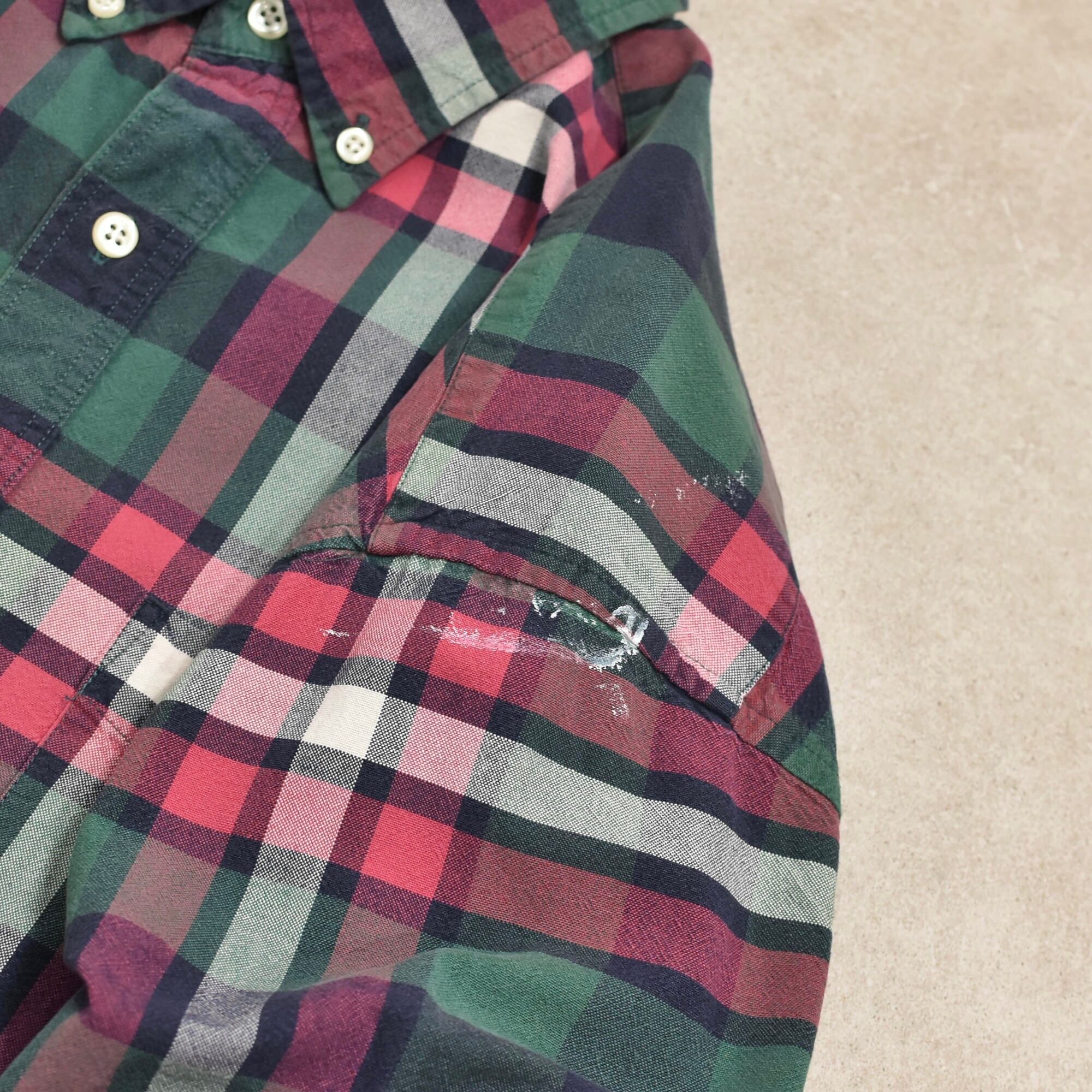 80~90s OLD GAP check BD shirt | 古着屋 grin days memory 80~90s OLD GAP check BD shirt | 古着屋 grin days memory