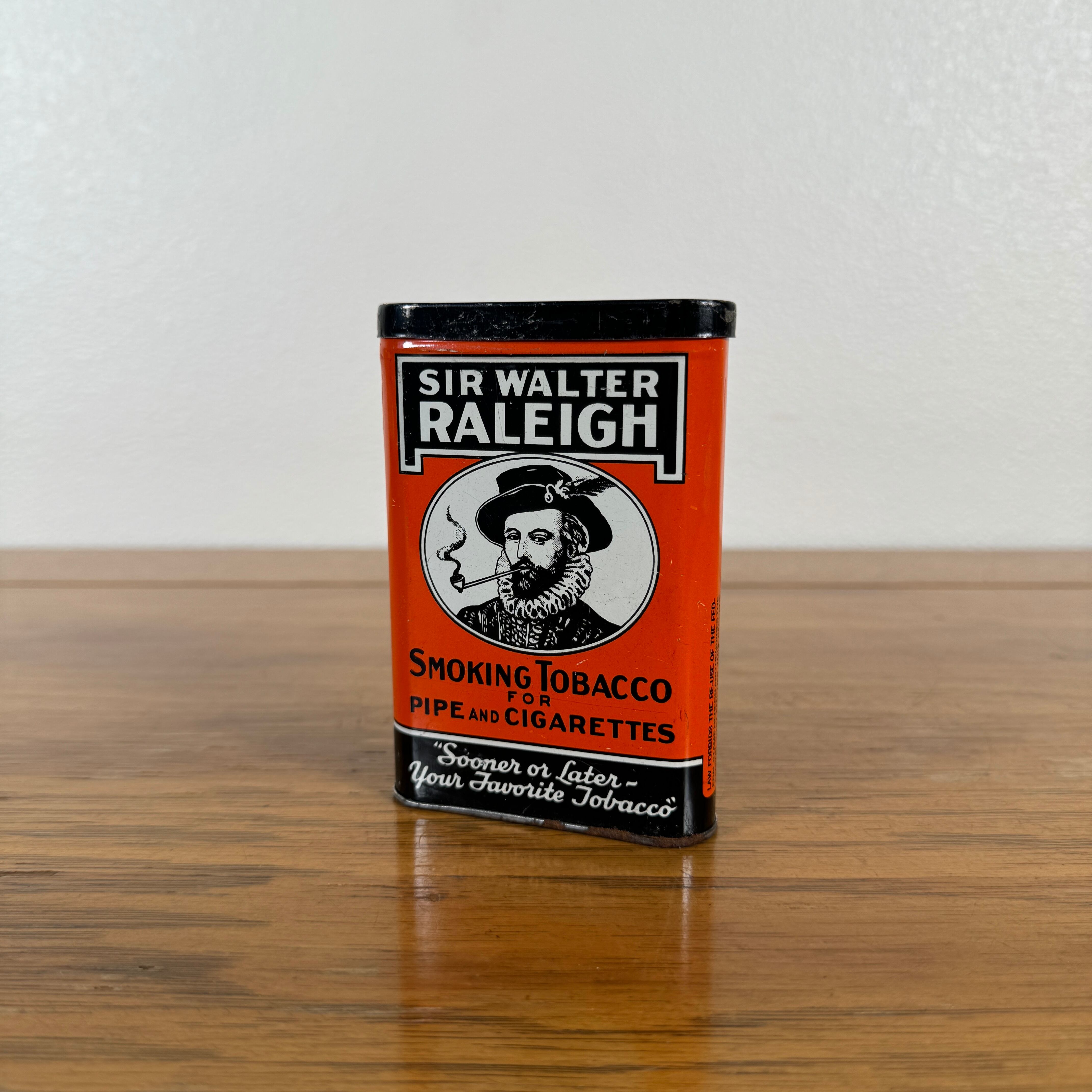 1228 ビンテージ タバコ缶 ブリキ缶 小物入れ 収納ケース SIR WALTER