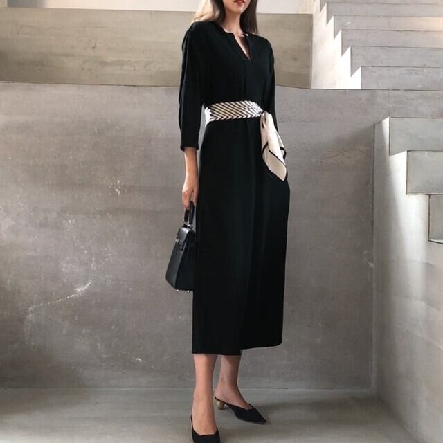 ワンピース 7分袖ワンピース 七分袖 ロングワンピース 黒ワンピース フレアワンピース Vネック ワンピース 黒ワンピース 大人っぽいワンピース 上品ワンピース 秋 冬 P6315 Kirari きらり ワンピース 7分袖ワンピース 七分袖 ロングワンピース 黒ワンピース フレアワンピース Vネック ワンピース 黒ワンピース 大人っぽいワンピース 上品ワンピース 秋 冬 P6315 Kirari きらり