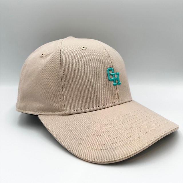 【gifthat オリジナル】gifthat 8panel cap BEG-blu