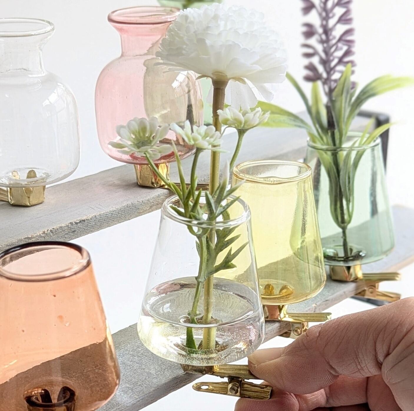 ナンバーミーTOKYO" MINI CLIP FLOWER VASE"B