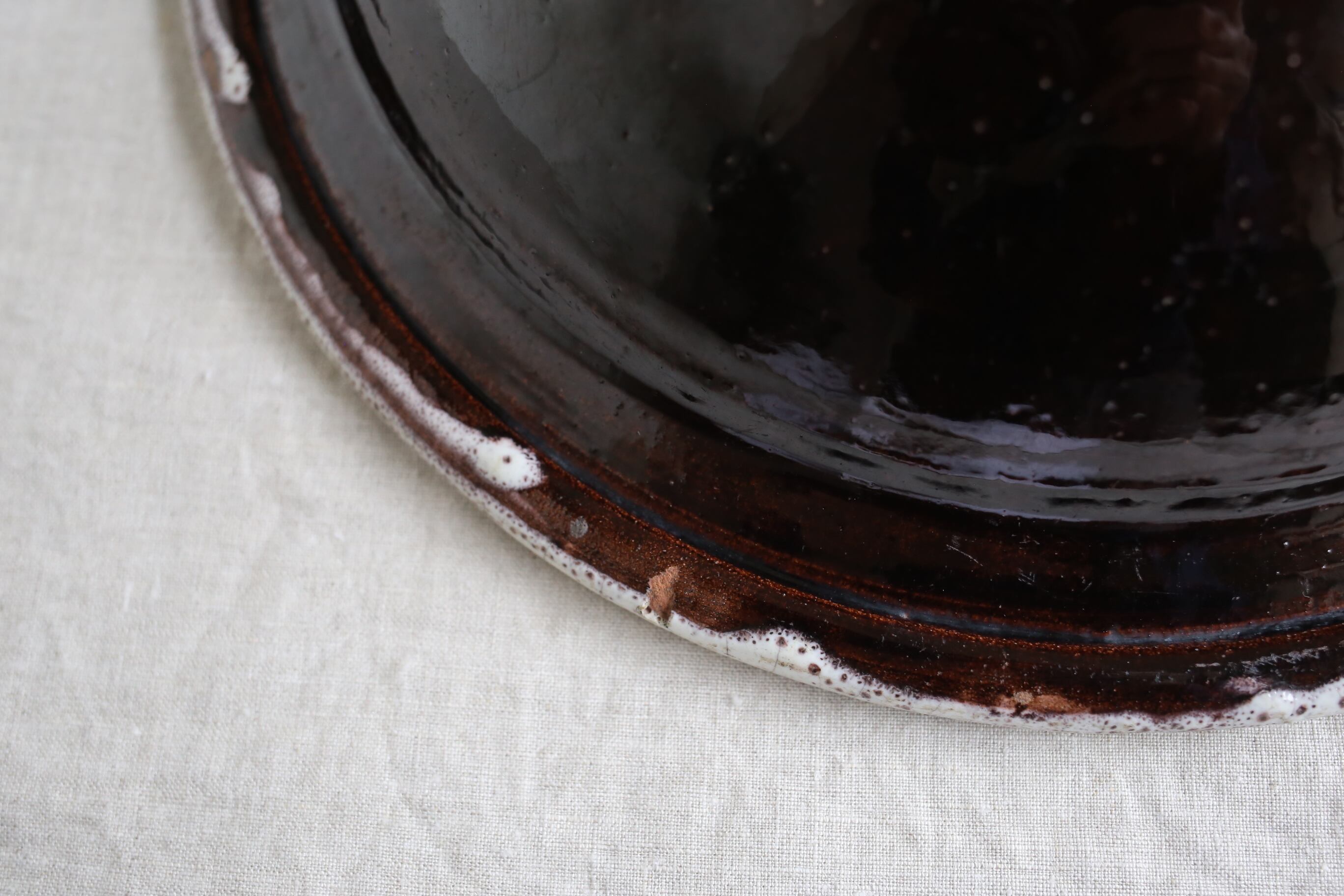 キュノワール、Cul.Noir、フランスアンティーク、ビンテージ、深皿 キュノワール CulNoir オーバル 皿 楕円皿 深皿 46cm フランス