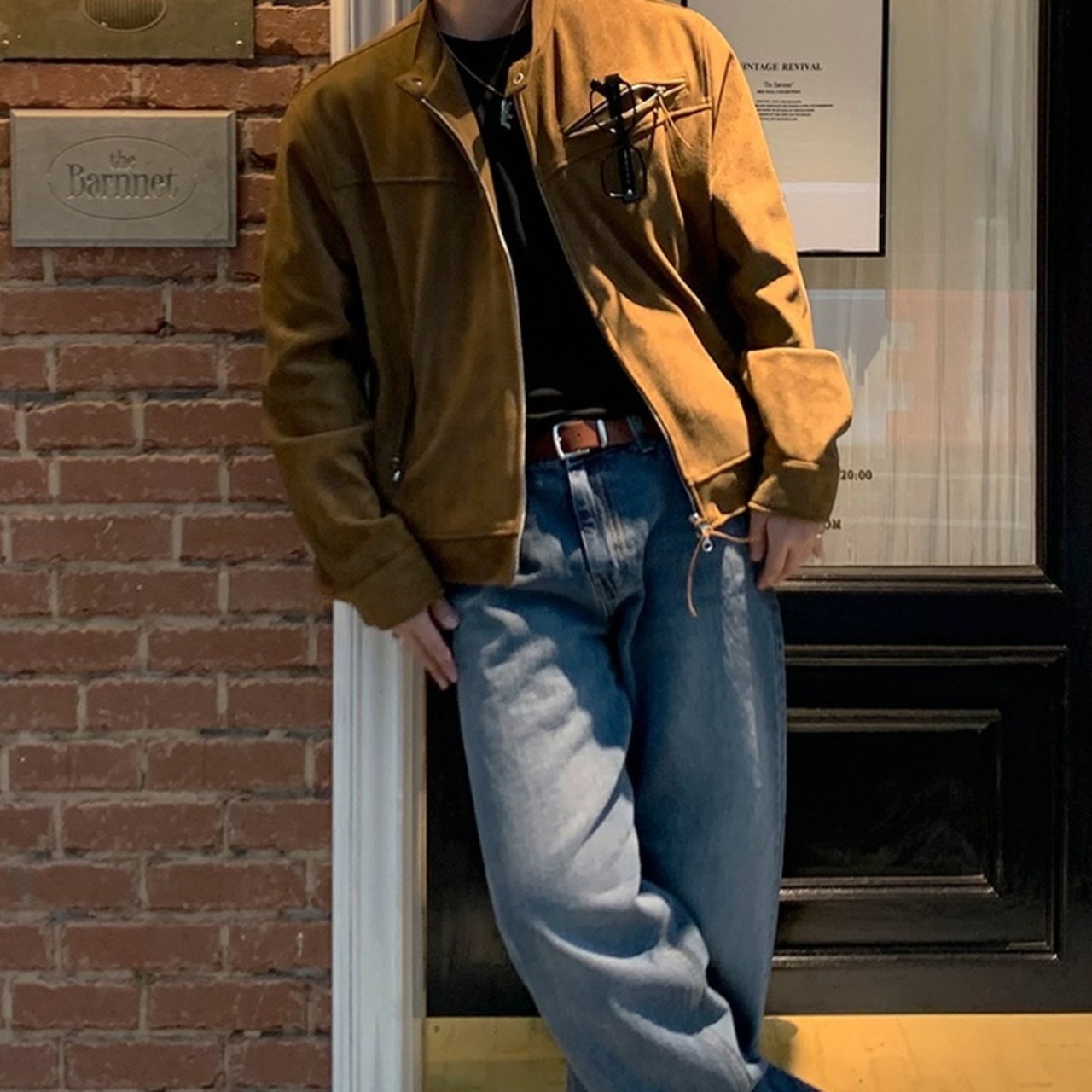 スエードハンサムショートジャケット　990