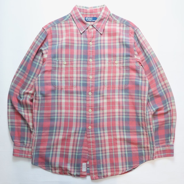 POLO RALPH LAUREN FLANNEL CHECKED L/S SHIRT