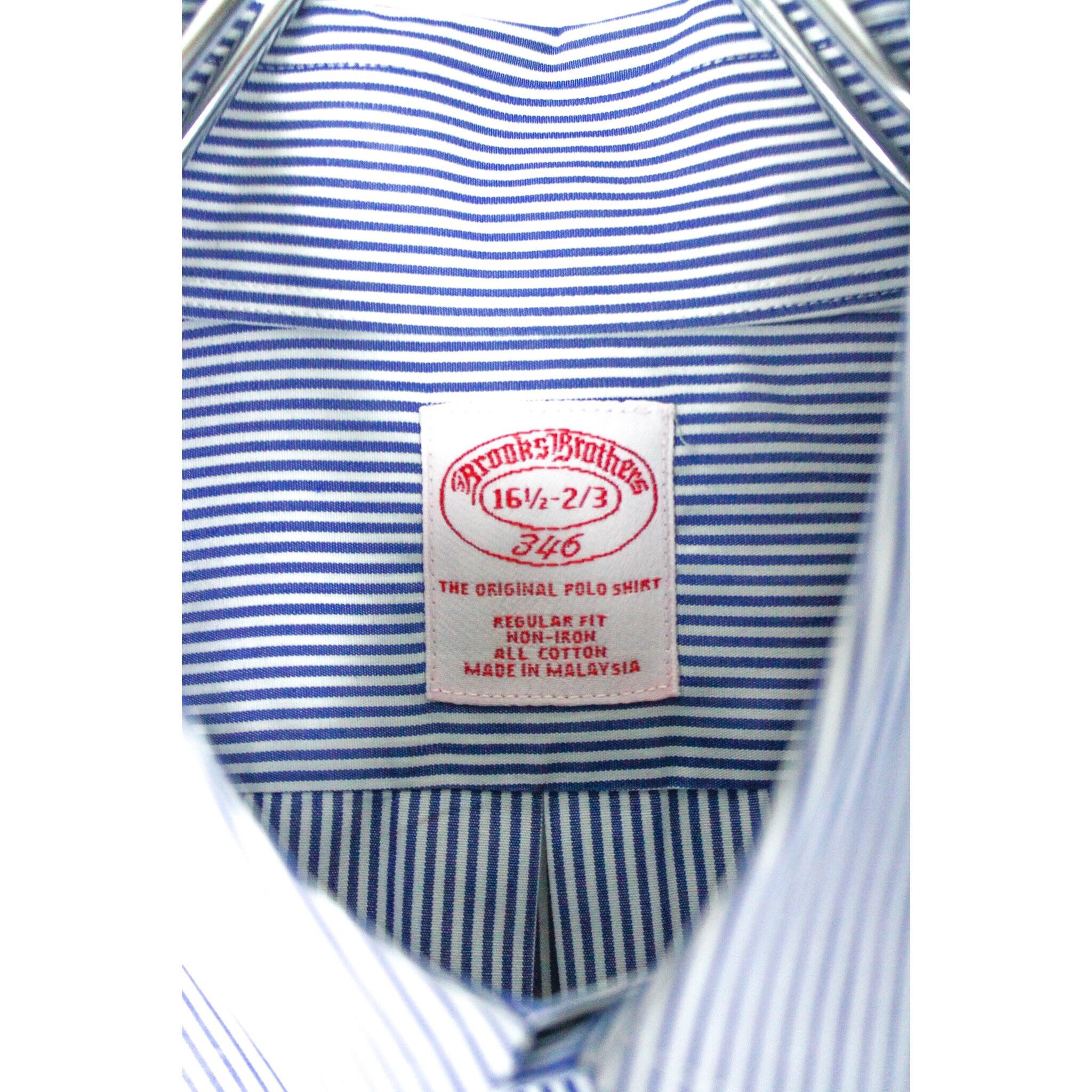 Brooks Brothers ストライプコットンB.Dシャツ 【0091】 | cv