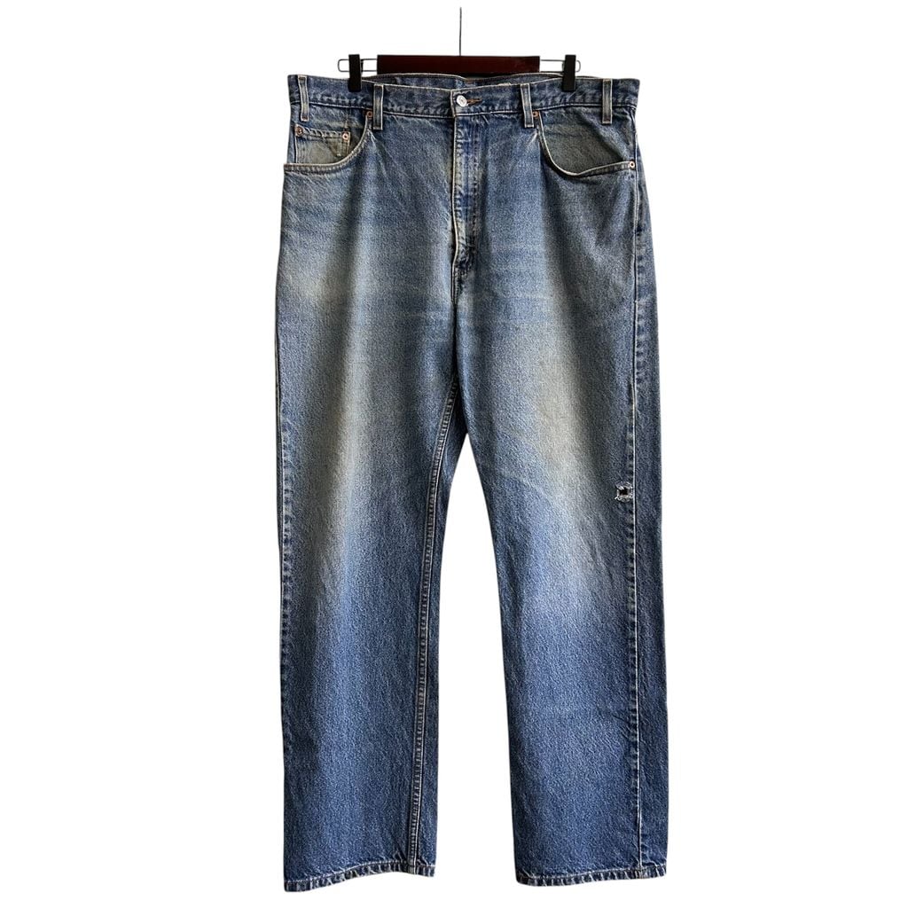 24AW】MASU ”MASU BOYS” STARDUST BELL-BOTTOM JEANS (BLACK PINK