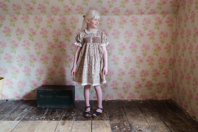 《即納》Little Cotton Clothes / Elizabeth Dress - Yarrow Floral