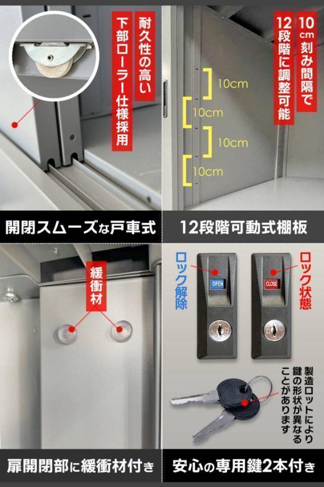 カンタン組立】大容量1000L 大型物置 簡易倉庫 屋外物置 物置 1979 