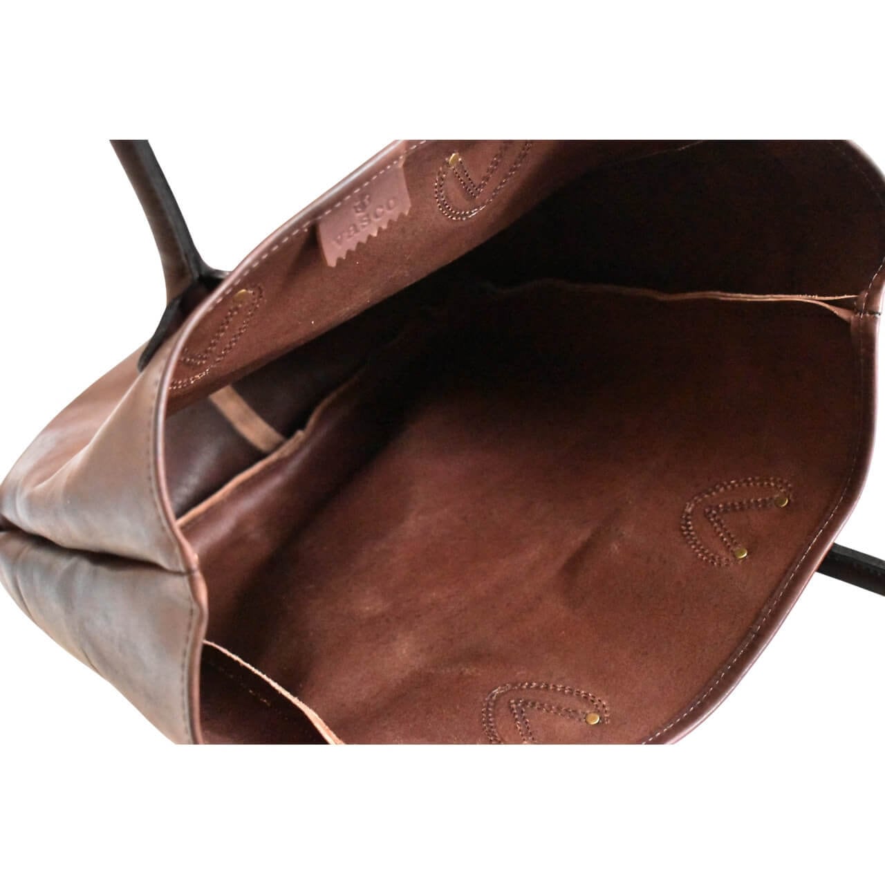 vasco / LEATHER OLD TOTE BAG LARGE - レザー オールド トートバッグ