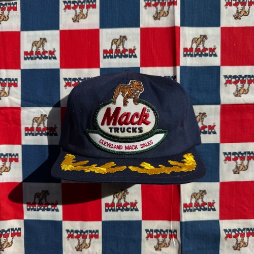 DEADSTOCK Mack Truck Twill Trucker Hat made by K-Products
