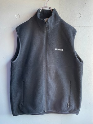Microsoft fleece vest