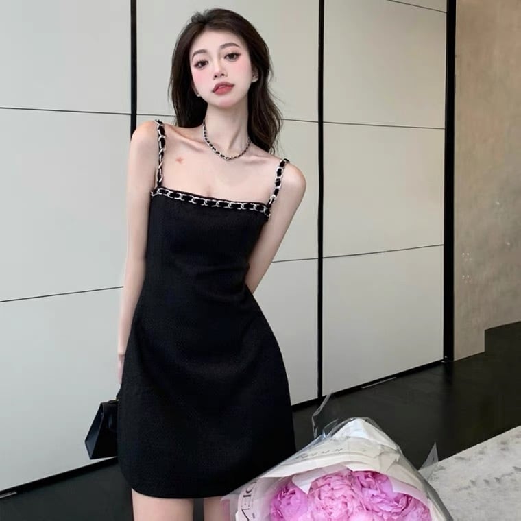 チェーンキャミソールワンピース | Lilycloset - ファッション通販 