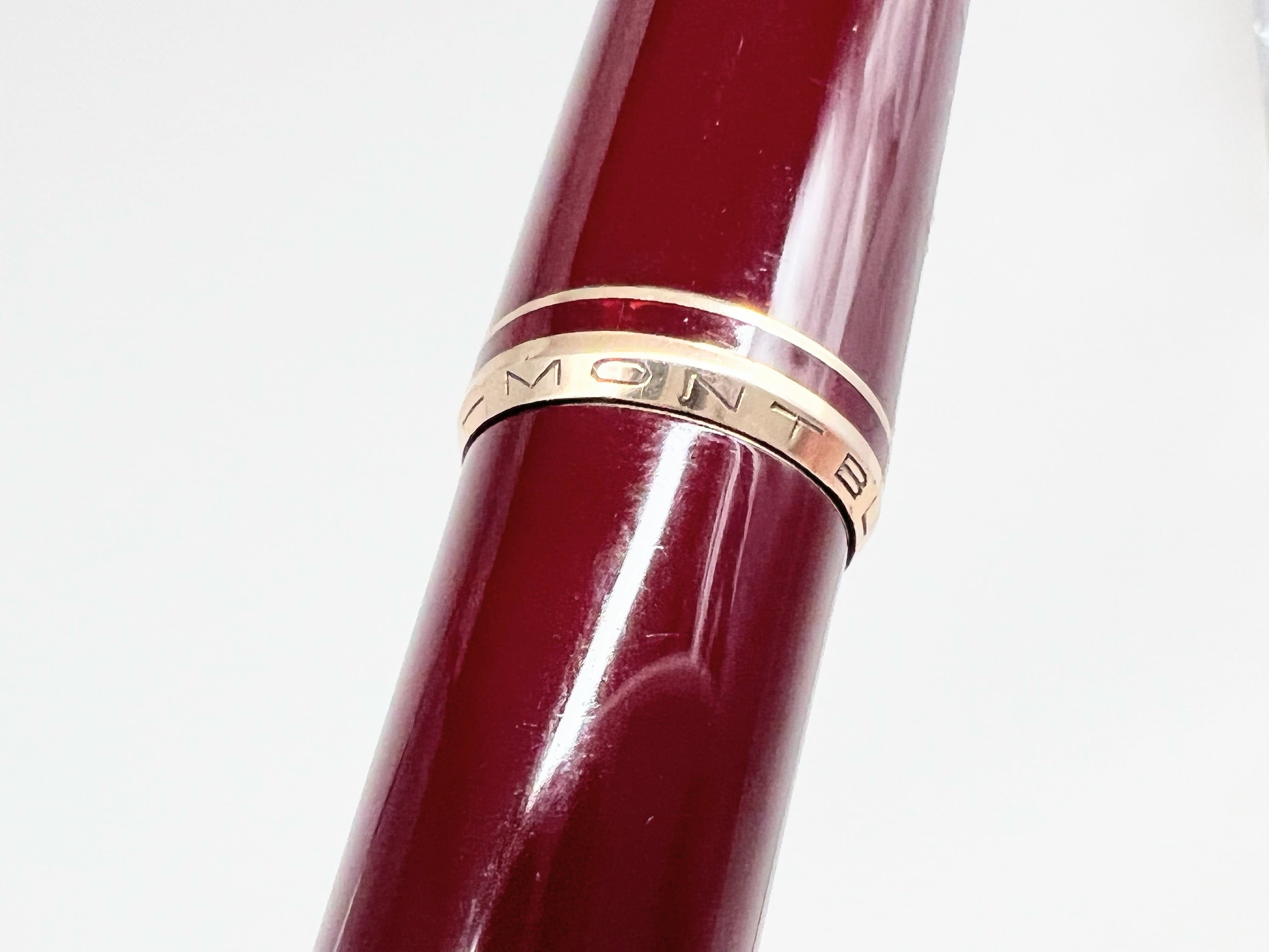 60s モンブラン No 22 ボルドー MONTBLANC No 22 （細字） 14K