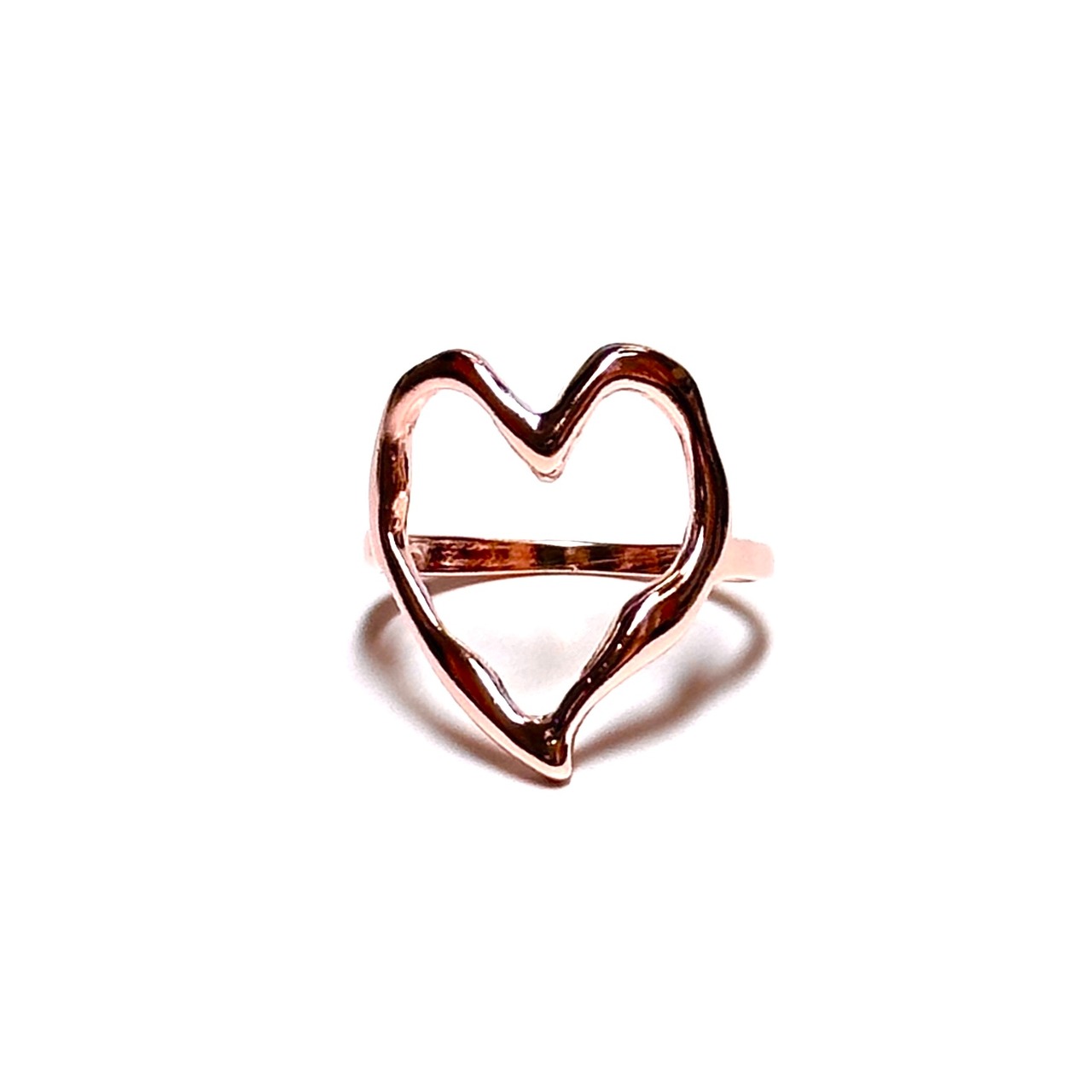 ハートフレームリング