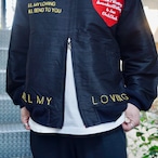 ChahChah CC ALL MY LOVING REVERSIBLE JACKET BLACK