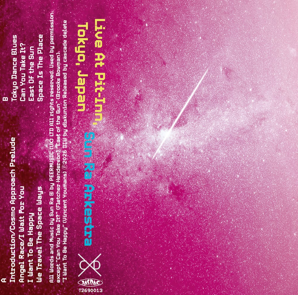 カセットテープ】SUN RA ARKESTRA - Live At Pit-Inn, Tokyo, Japan