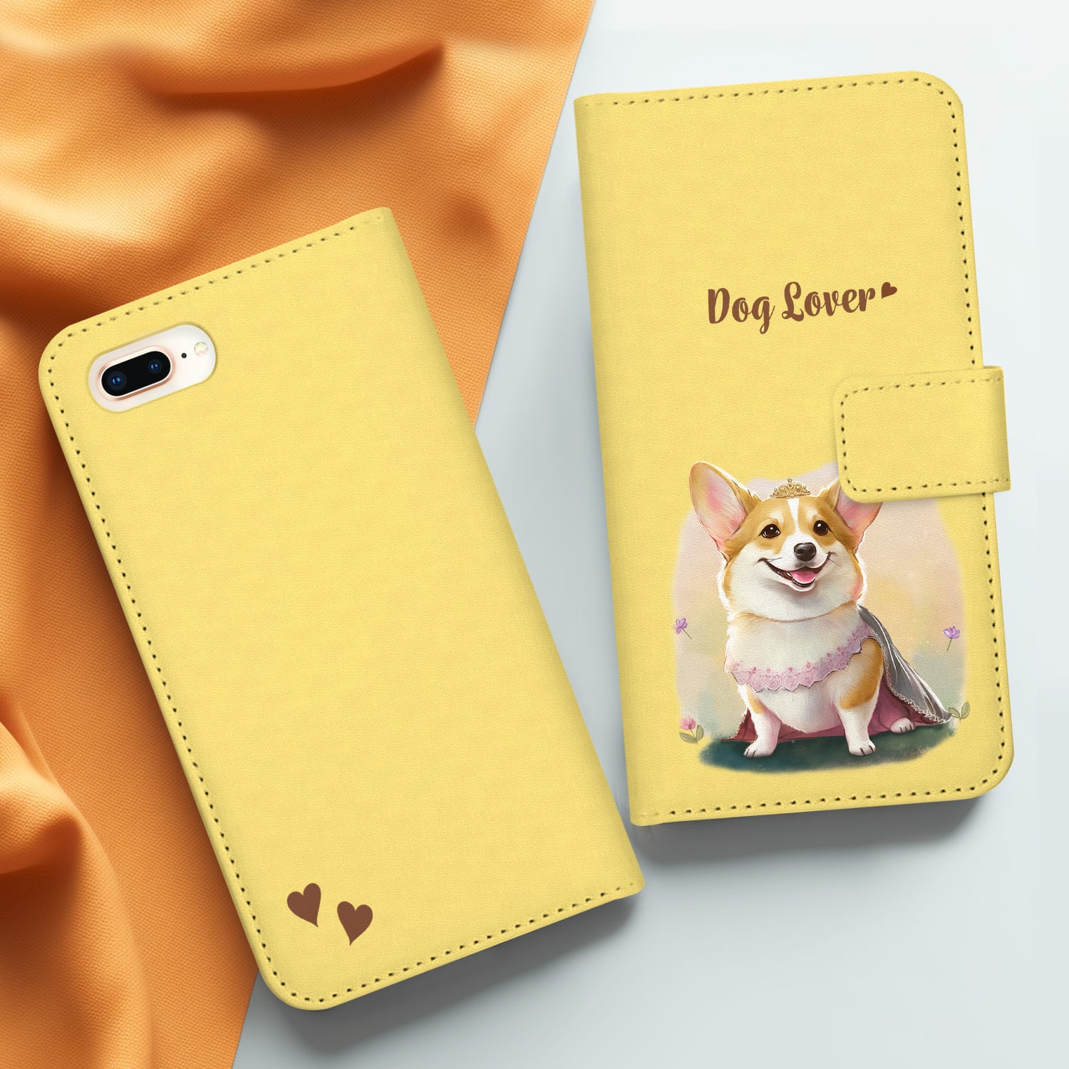 ロイヤル コーギー 】 手帳 スマホケース 犬 うちの子 プレゼント