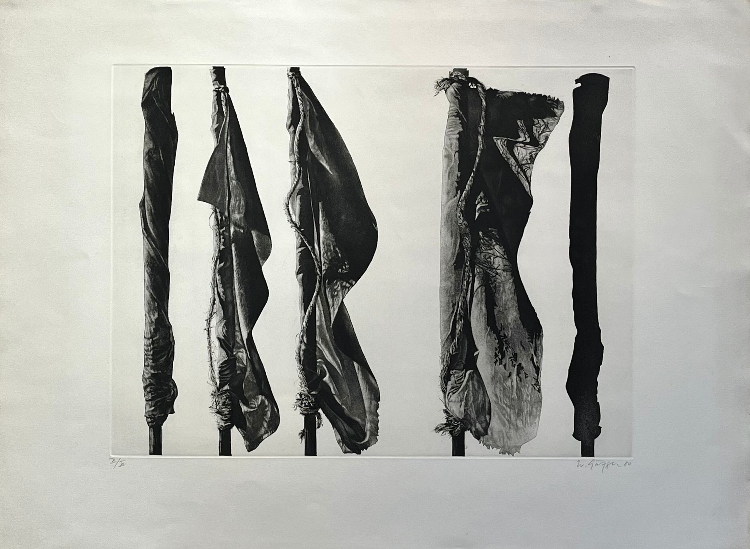 河内成幸。作品 / 木版画「雷鳴不二（Ⅲ）」シートのみ | VIVANT ART